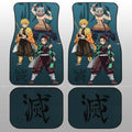 Tanjiro Zenitsu Inosuke Car Floor Mats Custom Demon Slayer Anime Car Accessories - Gearcarcover - 2