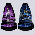 Tanjirou Kamado & Kanao Tsuyuri Car Seat Covers Custom Demon Slayer Anime Car Interior Accessories - Gearcarcover - 4