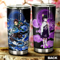 Tanjirou Kamado & Kanao Tsuyuri Tumbler Cup Custom Demon Slayer Anime Car Interior Accessories - Gearcarcover - 1