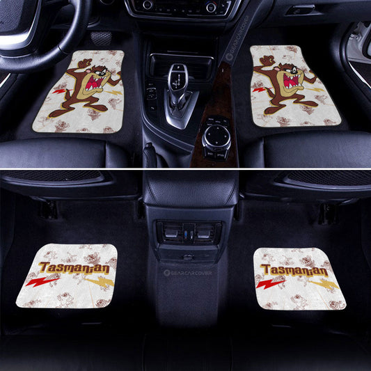 Tasmanian Car Floor Mats Custom Cartoon Car Accessories - Gearcarcover - 2