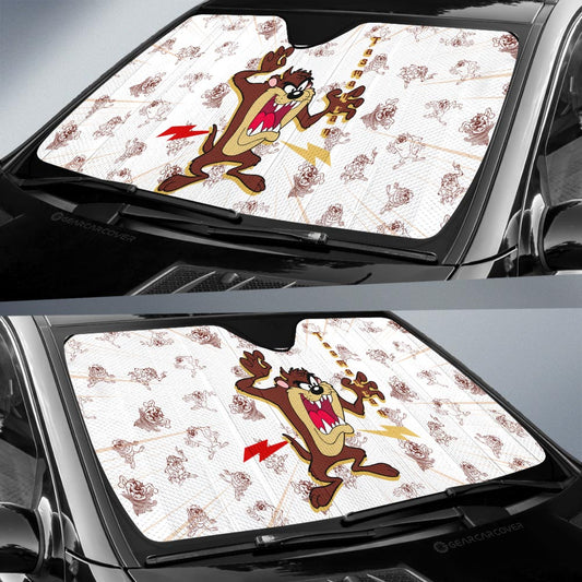 Tasmanian Car Sunshade Custom Cartoon Car Accessories - Gearcarcover - 2
