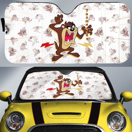 Tasmanian Car Sunshade Custom Cartoon Car Accessories - Gearcarcover - 1