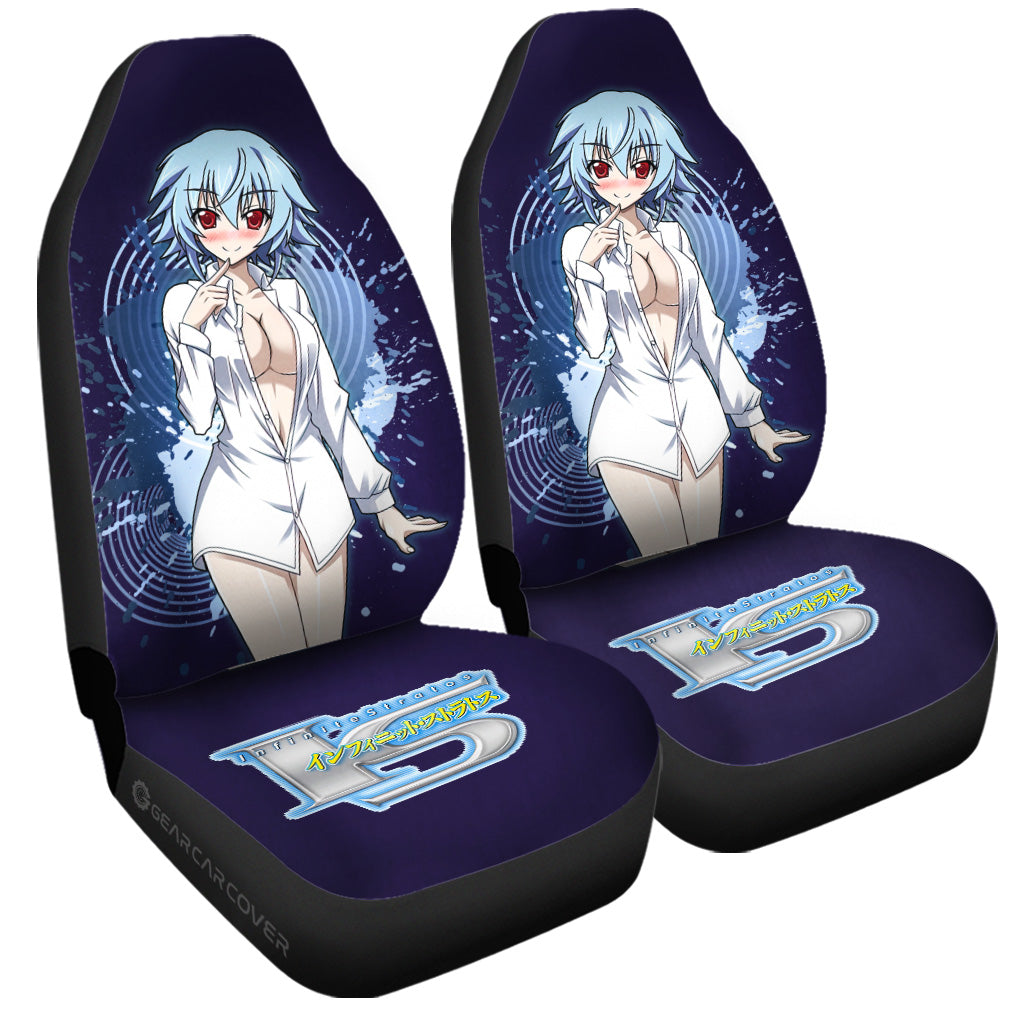 Tatenashi Sarashiki Car Seat Covers Custom Infinite Stratos Car Accessories - Gearcarcover - 3