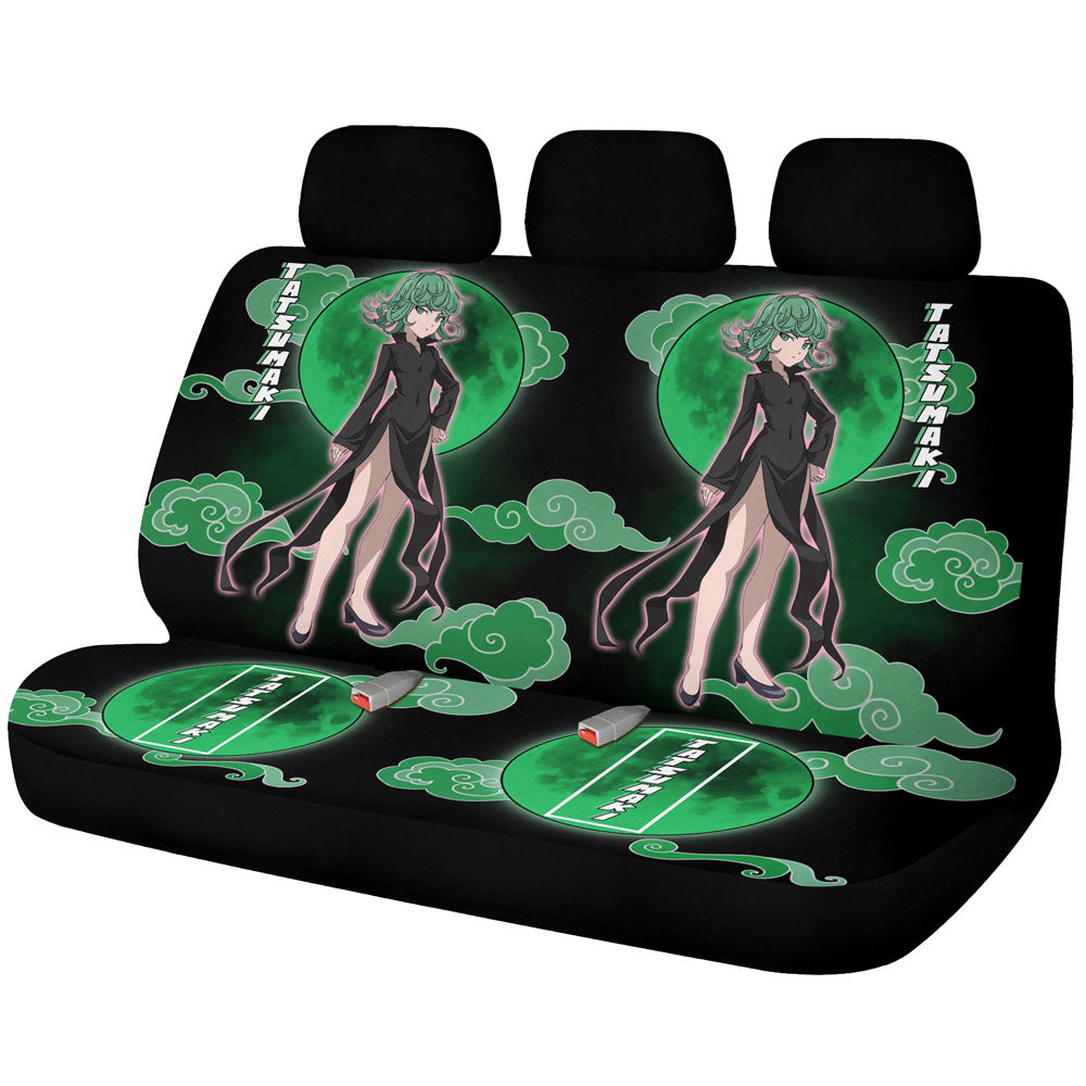 Tatsumaki Car Back Seat Covers Custom One Punch Man Anime Car Accessories - Gearcarcover - 1