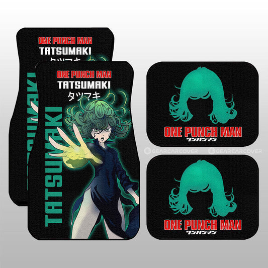 Tatsumaki Car Floor Mats Custom One Punch Man Anime Car Accessories - Gearcarcover - 1