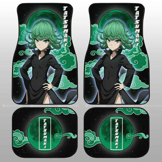 Tatsumaki Car Floor Mats Custom One Punch Man Anime Car Accessories - Gearcarcover - 2