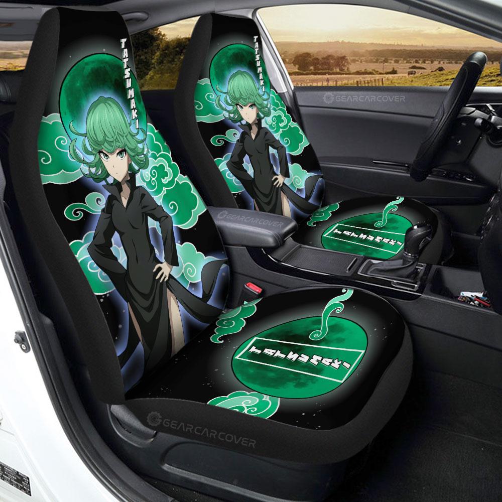 Tatsumaki Car Seat Covers Custom One Punch Man Anime Car Accessories - Gearcarcover - 1