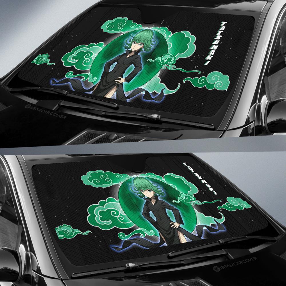 Tatsumaki Car Sunshade Custom One Punch Man Anime Car Accessories - Gearcarcover - 2