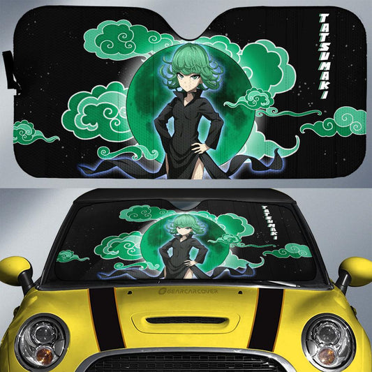 Tatsumaki Car Sunshade Custom One Punch Man Anime Car Accessories - Gearcarcover - 1
