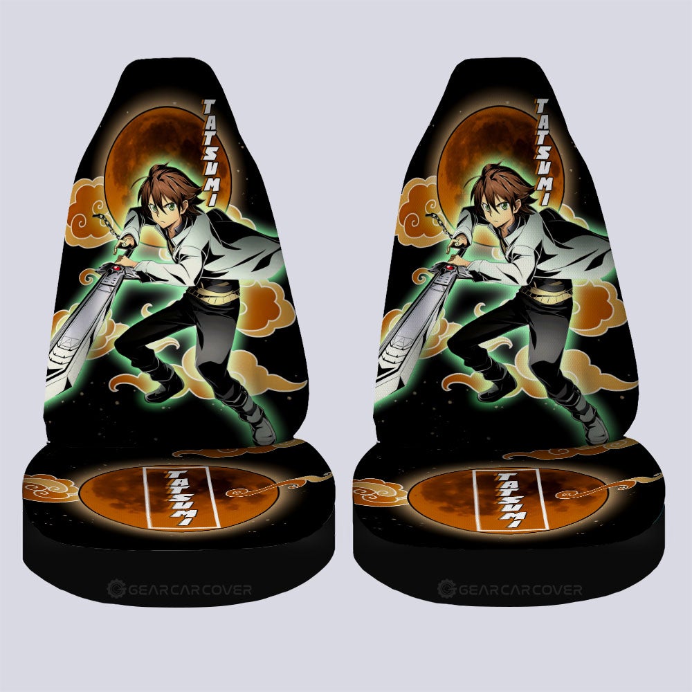 Tatsumi Car Seat Covers Custom Akame Ga Kill Anime Car Accessoriess - Gearcarcover - 4