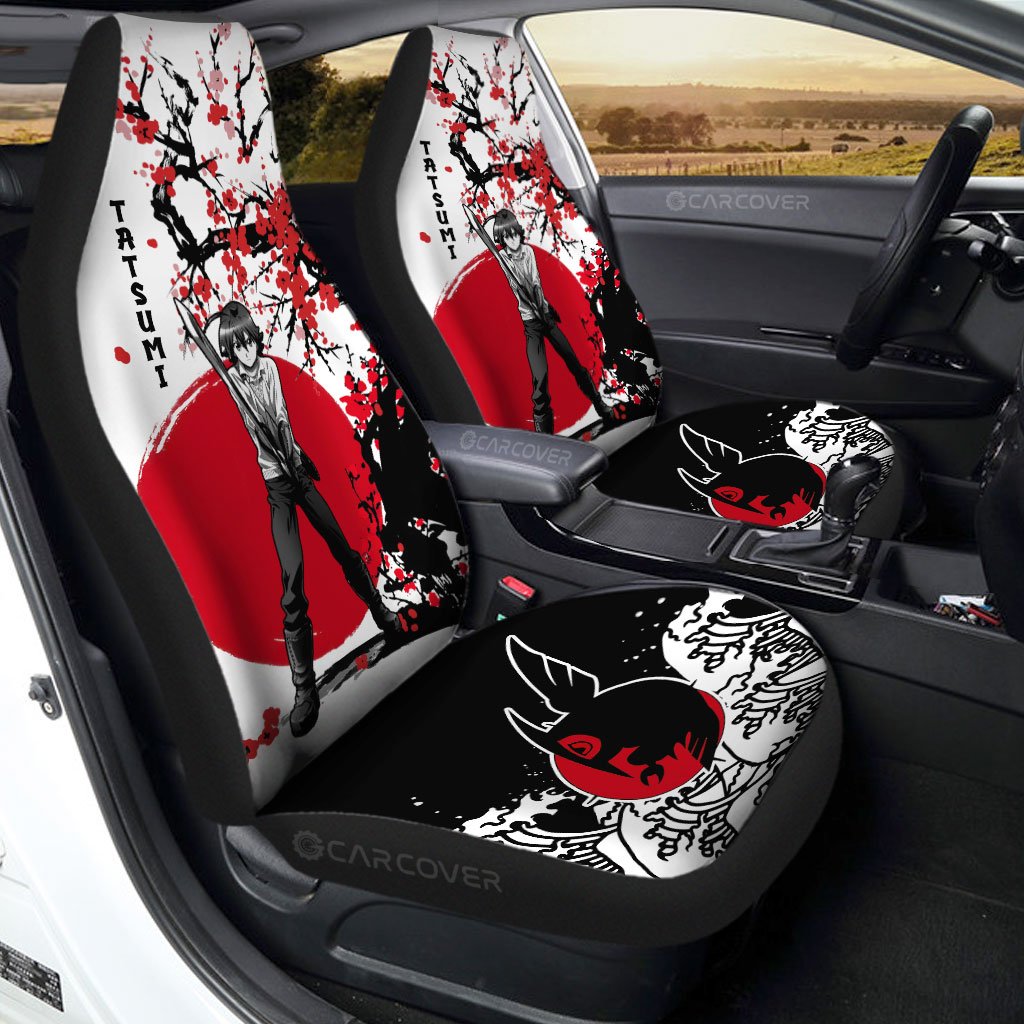 Tatsumi Car Seat Covers Custom Anime Akame Ga Kill Car Accessories - Gearcarcover - 1