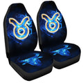 Taurus Car Seat Covers Custom Name Zodiac Car Accessories - Gearcarcover - 1