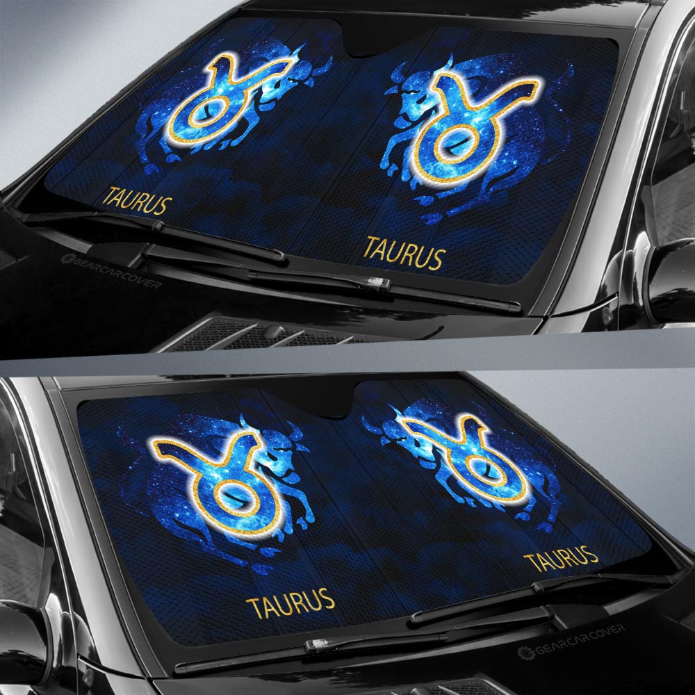 Taurus Car Sunshade Custom Zodiac Car Interior Accessories - Gearcarcover - 3