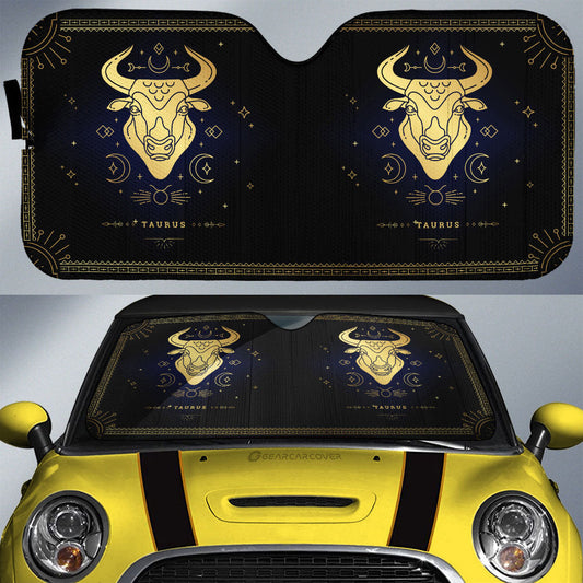 Taurus Car Sunshade Custom Zodiac Car Interior Accessories - Gearcarcover - 1