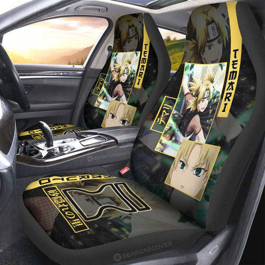 Temari Car Seat Covers Custom Anime Car Accessories - Gearcarcover - 2