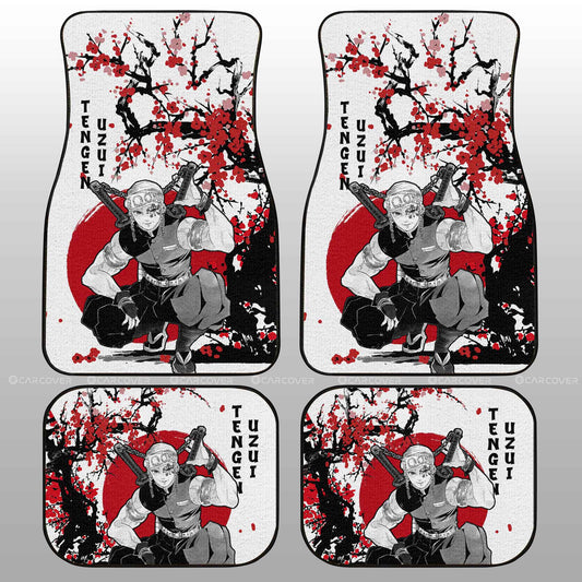Tengen Car Floor Mats Custom Japan Style Anime Demon Slayer Car Accessories - Gearcarcover - 2
