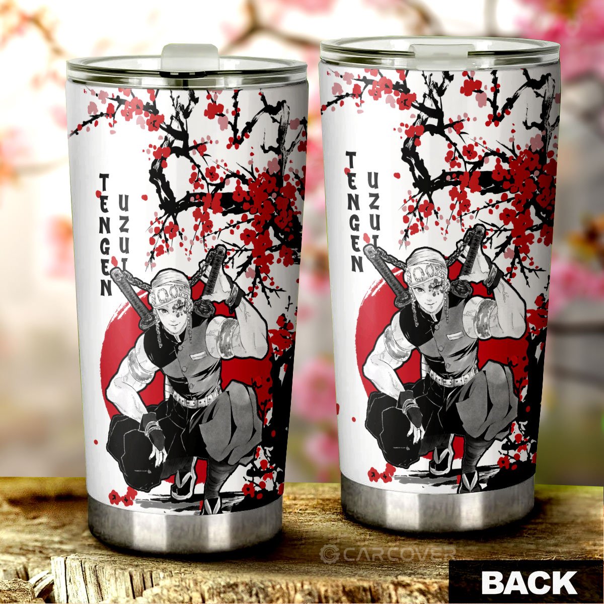 Tengen Tumbler Cup Custom Japan Style Anime Demon Slayer Car Accessories - Gearcarcover - 3