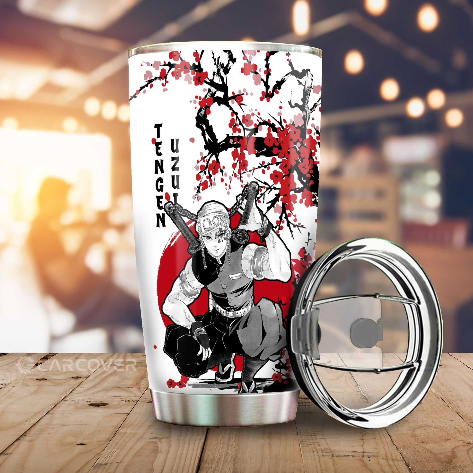 Tengen Tumbler Cup Custom Japan Style Anime Demon Slayer Car Accessories - Gearcarcover - 1