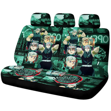 Tengen Uzui Car Back Seat Cover Custom Demon Slayer Anime - Gearcarcover - 1