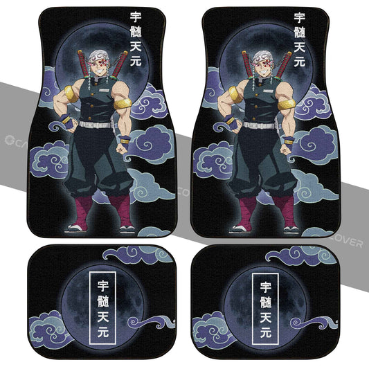 Tengen Uzui Car Floor Mats Custom Anime Demon Slayer Car Interior Accessories - Gearcarcover - 2