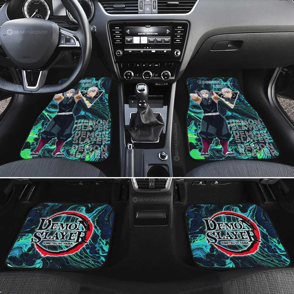 Tengen Uzui Car Floor Mats Custom Demon Slayer Anime Car Accessories - Gearcarcover - 2