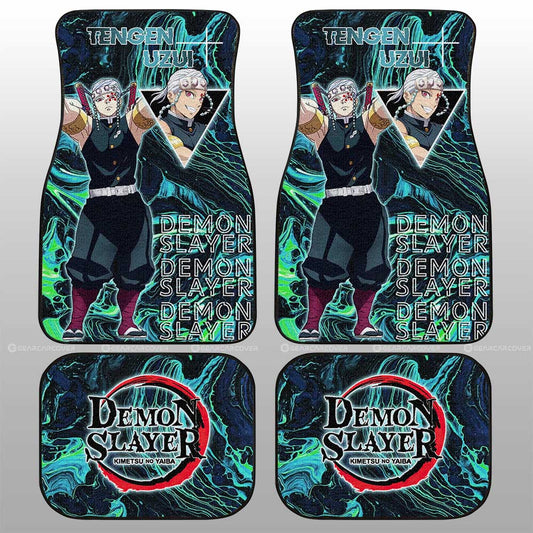 Tengen Uzui Car Floor Mats Custom Demon Slayer Anime Car Accessories - Gearcarcover - 1