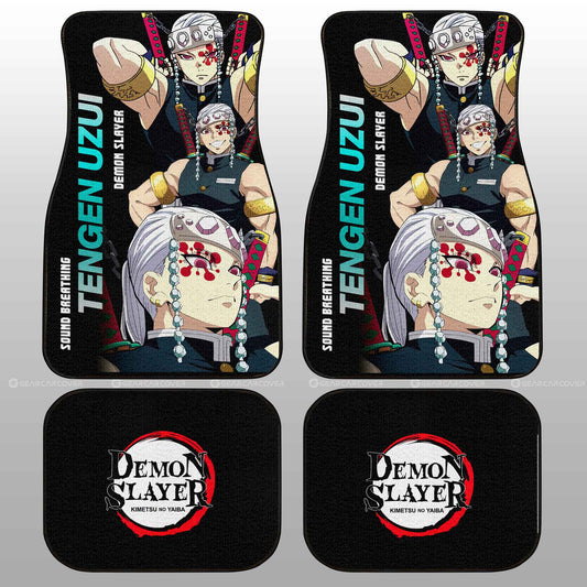 Tengen Uzui Car Floor Mats Custom Demon Slayer Anime - Gearcarcover - 2