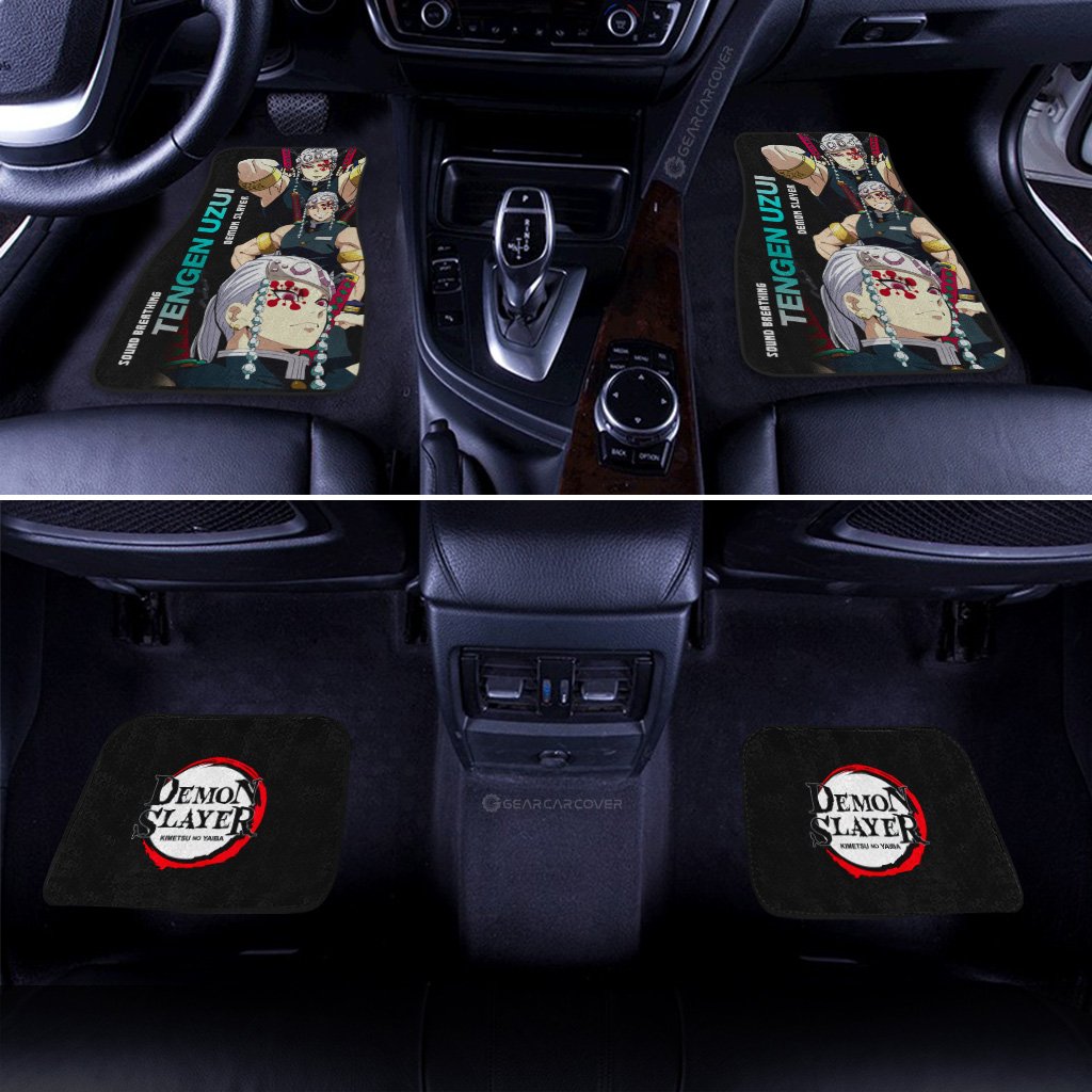 Tengen Uzui Car Floor Mats Custom Demon Slayer Anime - Gearcarcover - 3