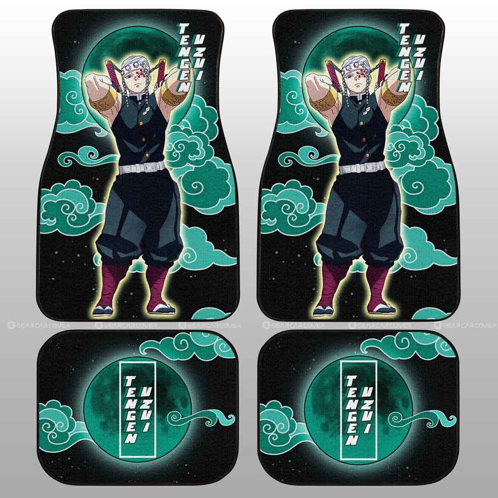 Tengen Uzui Car Floor Mats Custom Demon Slayer Anime - Gearcarcover - 2