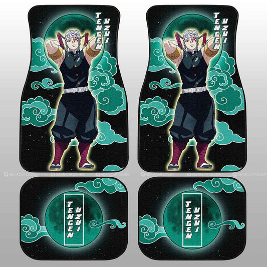 Tengen Uzui Car Floor Mats Custom Demon Slayer Anime - Gearcarcover - 2