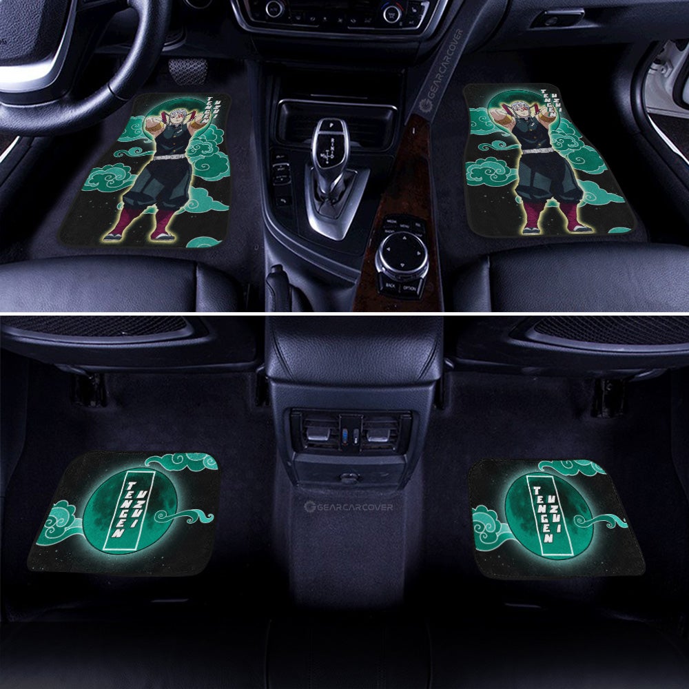 Tengen Uzui Car Floor Mats Custom Demon Slayer Anime - Gearcarcover - 3