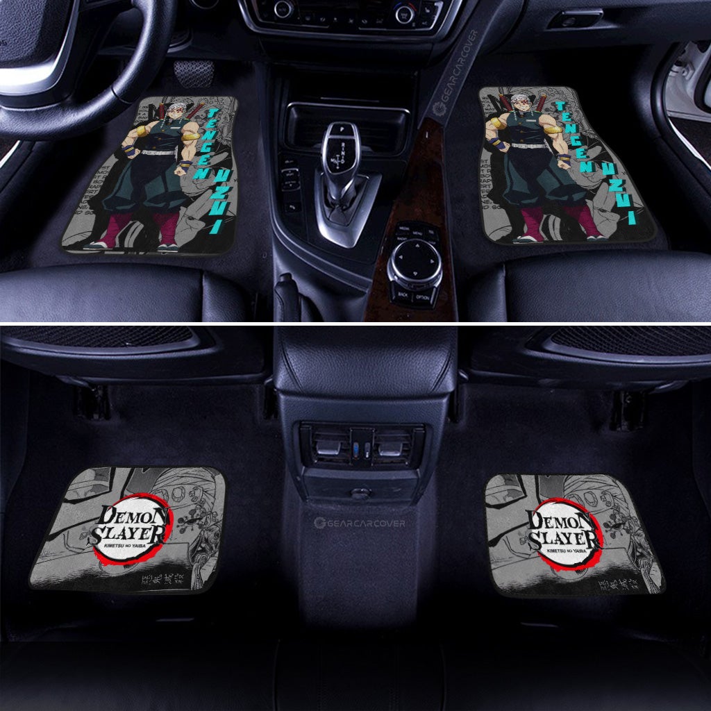 Tengen Uzui Car Floor Mats Custom Demon Slayer Anime Mix Mangas - Gearcarcover - 3