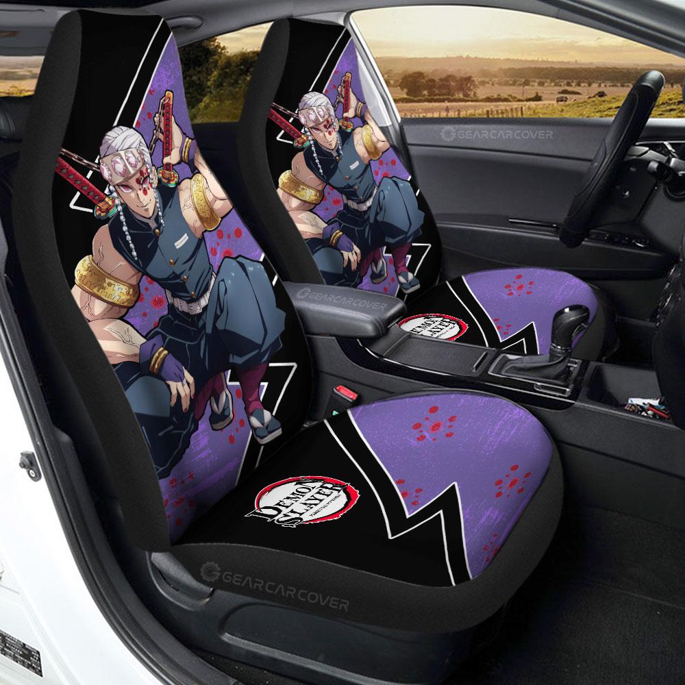 Tengen Uzui Car Seat Covers Custom Anime Demon Slayer Car Accessories - Gearcarcover - 1