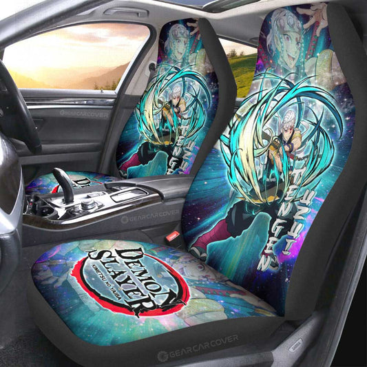 Tengen Uzui Car Seat Covers Custom Characters Demon Slayer Car Accessories - Gearcarcover - 1