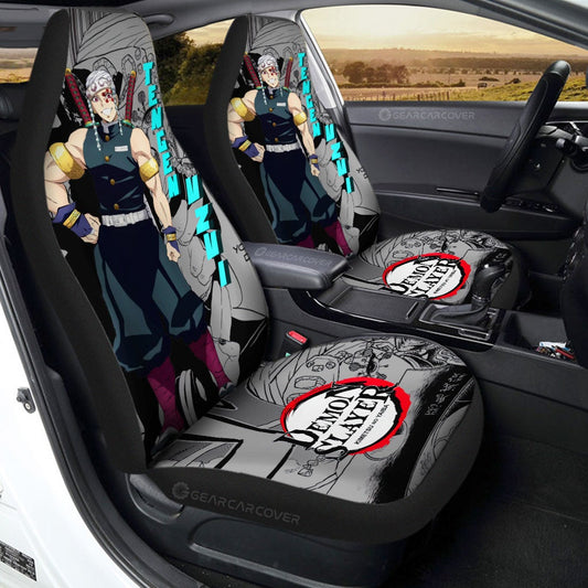 Tengen Uzui Car Seat Covers Custom Demon Slayer Anime Mix Mangas - Gearcarcover - 1