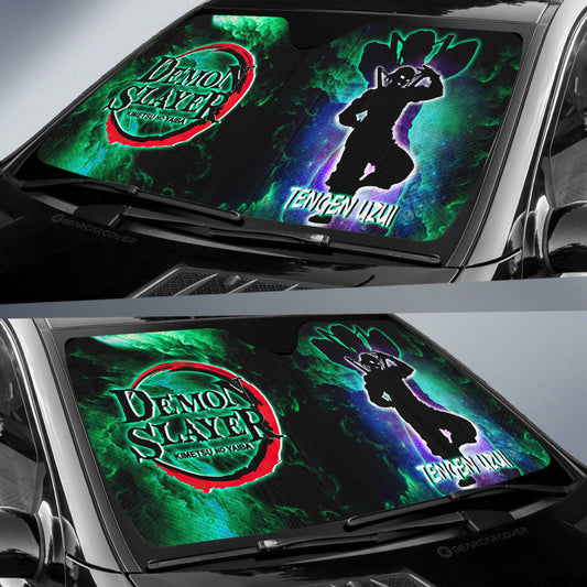 Tengen Uzui Car Sunshade Custom Demon Slayer Anime - Gearcarcover - 2