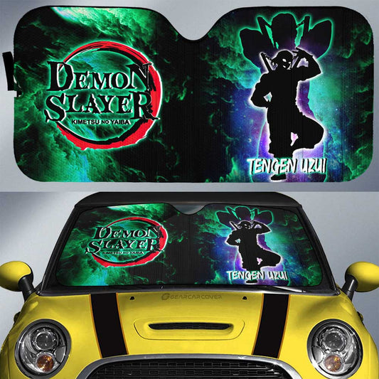 Tengen Uzui Car Sunshade Custom Demon Slayer Anime - Gearcarcover - 1