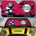 Tengen Uzui Car Sunshade Custom Demon Slayer Car Accessories Manga Style - Gearcarcover - 1