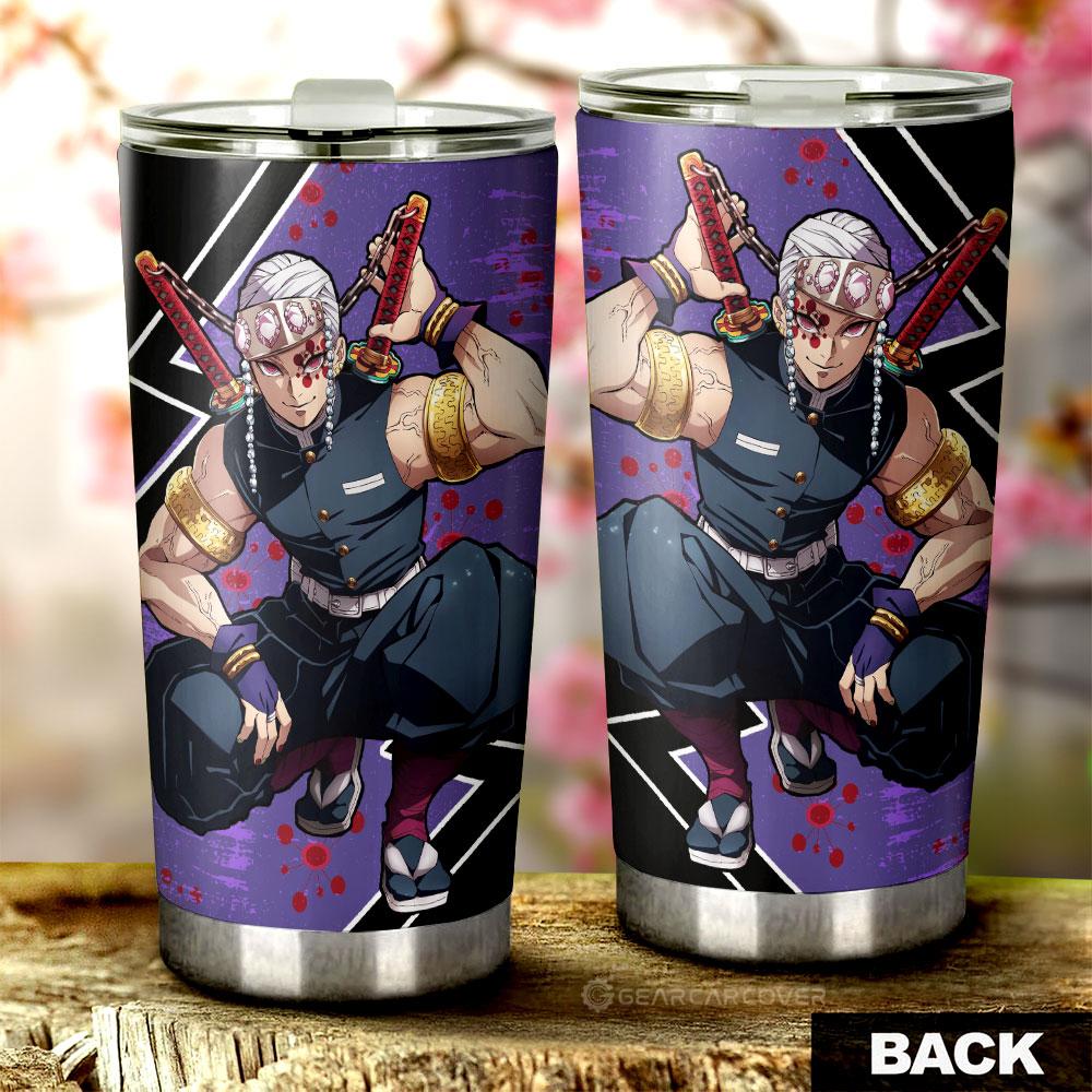 Tengen Uzui Tumbler Cup Custom Anime Demon Slayer Car Accessories - Gearcarcover - 3