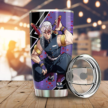 Tengen Uzui Tumbler Cup Custom Anime Demon Slayer Car Accessories - Gearcarcover - 1