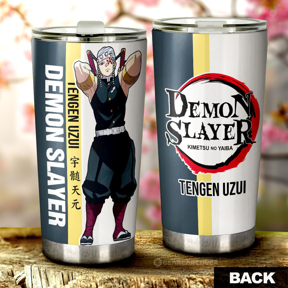 Tengen Uzui Tumbler Cup Custom Demon Slayer Anime Car Accessories - Gearcarcover - 3