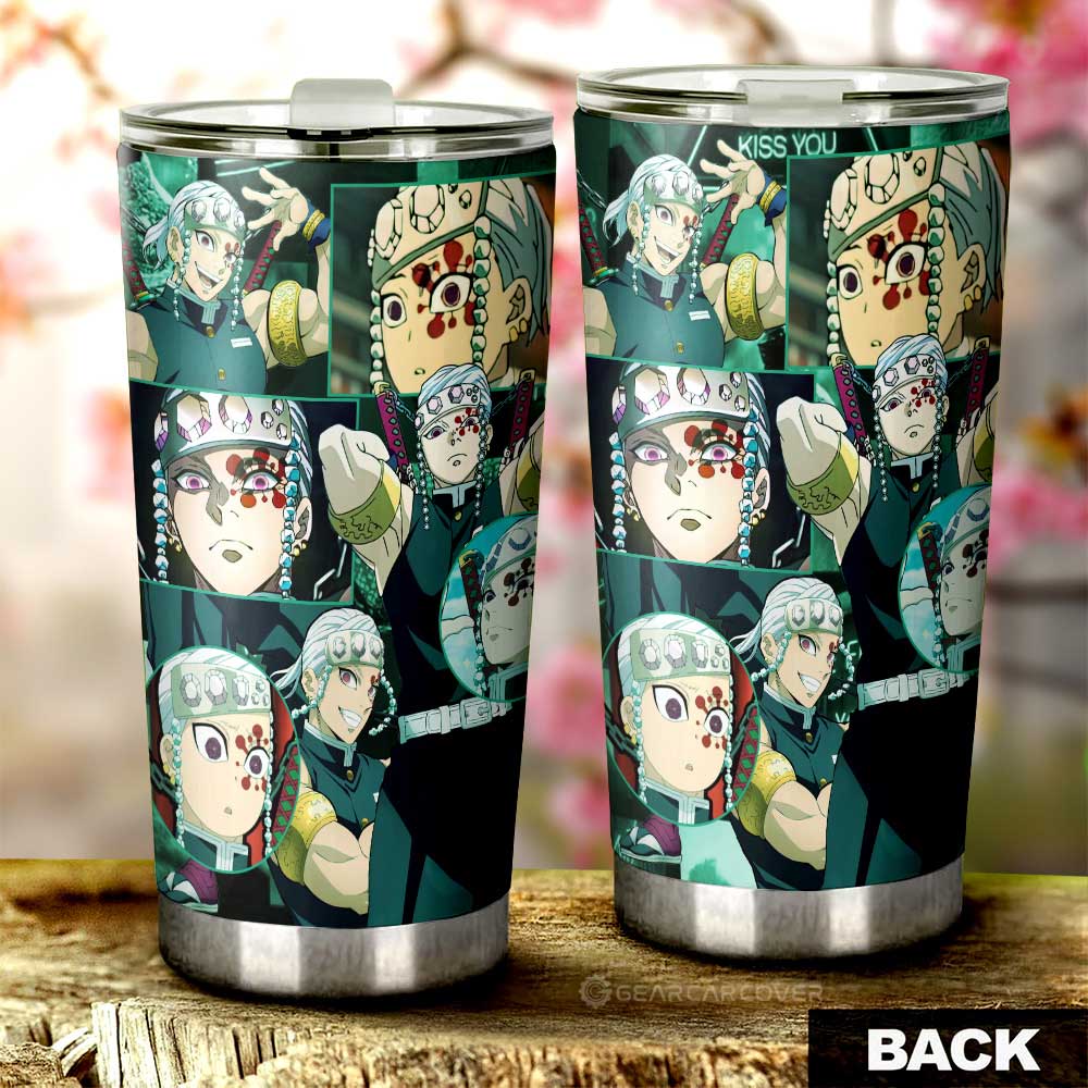 Tengen Uzui Tumbler Cup Custom Demon Slayer Anime - Gearcarcover - 3