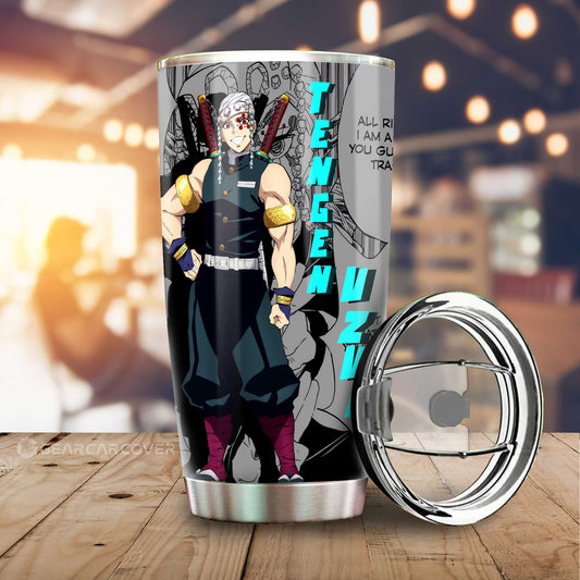 Tengen Uzui Tumbler Cup Custom Demon Slayer Anime Mix Mangas - Gearcarcover - 2