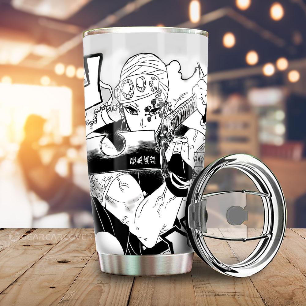 Tengen Uzui Tumbler Cup Custom Kimetsu No Yaiba Manga Car Accessories - Gearcarcover - 1