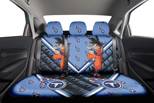 Tennessee Titans Car Back Seat Covers Custom Car Accessories For Fans - Gearcarcover - 2
