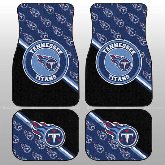 Tennessee Titans Car Floor Mats Custom Car Accessories For Fans - Gearcarcover - 1