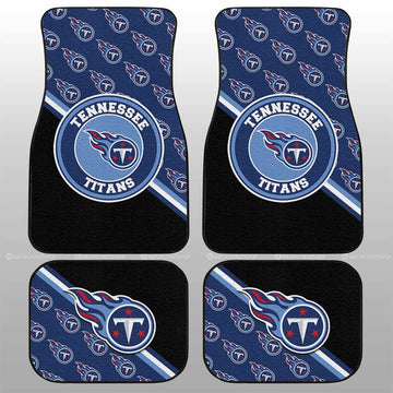 Tennessee Titans Car Floor Mats Custom Car Accessories For Fans - Gearcarcover - 1