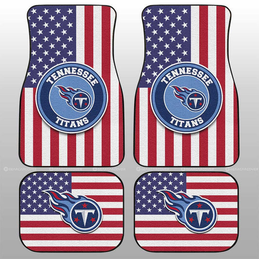 Tennessee Titans Car Floor Mats Custom Car Decor Accessories - Gearcarcover - 1