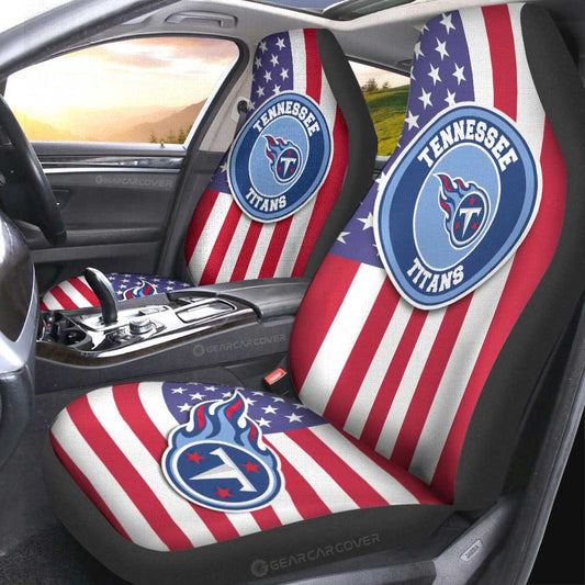 Tennessee Titans Car Seat Covers Custom Car Decor Accessories - Gearcarcover - 2