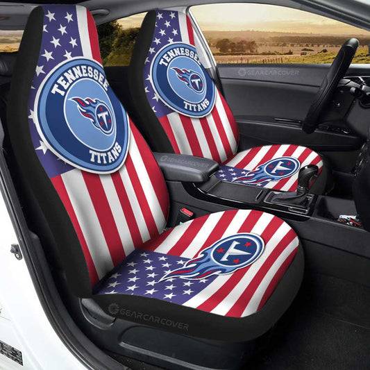 Tennessee Titans Car Seat Covers Custom Car Decor Accessories - Gearcarcover - 1